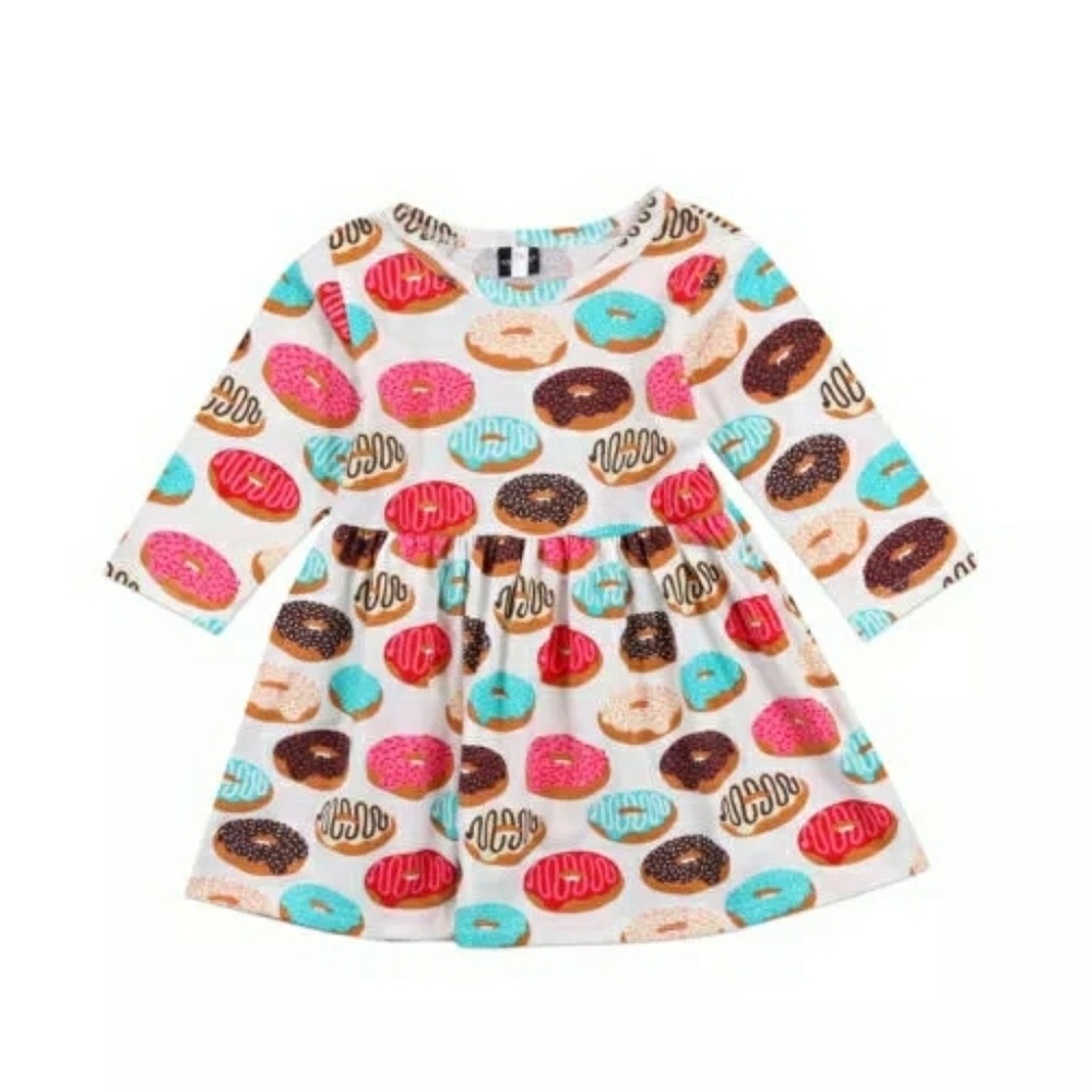 Baby girl donut dress